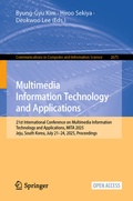 Cover: Multimedia Information Technology and Applications - Springer