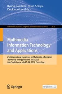 Enlarge image Cover: Multimedia Information Technology and Applications - Springer