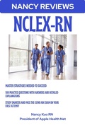 Cover: Nancy Reviews: NCLEX-RN (NANCY REVIEWS SERIES, #1) - Nancy Kuo