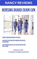 Cover: Nancy Review: Nursing Boars Exam-LVN (NANCY REVIEWS SERIES, #3) - Nancy Kuo