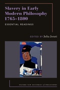 Cover: Slavery in Early Modern Philosophy 1765-1800 - Oxford University Press Inc