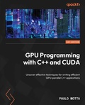Cover: GPU Programming with C++ and CUDA - Packt Publishing