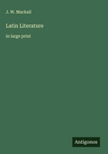 Cover: Latin Literature - Antigonos Verlag