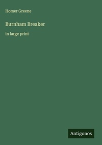 Enlarge image Cover: Burnham Breaker - Antigonos Verlag