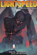 Cover: Lightspeed Magazine, Issue 184 (September 2025) - Adamant Press