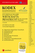 Cover: KODEX Wirtschaftsprivatrecht Klagenfurt 2025 - inkl. App - LexisNexis Verlag ARD ORAC GmbH