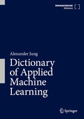 Cover: Dictionary of Applied Machine Learning - Springer