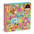 Cover: Hoppin' Around 500 Piece Family Puzzle - Mudpuppy Press