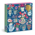 Cover: Victoria Ball Potted Teacups 500 Piece Foil Puzzle - Galison