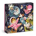 Cover: A Space Meowdyssey 500 Piece Puzzle - Galison