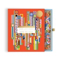 Cover: Frank Lloyd Wright Saguaro Cactus & Forms 750 Piece Shaped Foil Puzzle - Galison