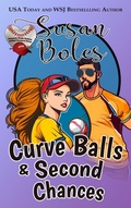 Cover: Curve Balls and Second Chances (Pickwick Pirate Queens Softball Romance, #1) - Argent Ocean Publishing