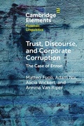 Cover: Trust, Discourse, and Corporate Corruption - Cambridge University Press