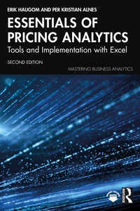 Enlarge image Cover: Essentials of Pricing Analytics - Routledge