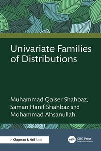 Enlarge image Cover: Univariate Families of Distributions - Chapman and Hall