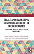 Cover: Trust and Marketing Communication in the Food Industry - Routledge
