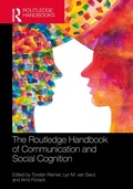 Cover: The Routledge Handbook of Communication and Social Cognition - Routledge