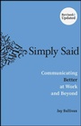 Cover: Simply Said - Wiley