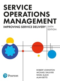 Enlarge image Cover: Service Operations Management - Pearson