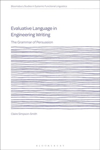 Enlarge image Cover: Evaluative Language in Engineering Writing - Bloomsbury Academic