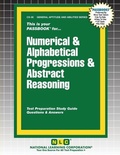 Cover: Numerical & Alphabetical Progressions & Abstract Reasoning - National Learning Corp