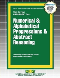 Enlarge image Cover: Numerical & Alphabetical Progressions & Abstract Reasoning - National Learning Corp