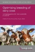 Cover: Optimising Breeding of Dairy Cows - Burleigh Dodds Science Publishing Limited