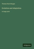 Cover: Evolution and Adaptation - Antigonos Verlag