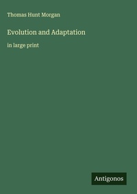 Enlarge image Cover: Evolution and Adaptation - Antigonos Verlag
