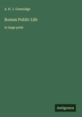 Cover: Roman Public Life - Antigonos Verlag