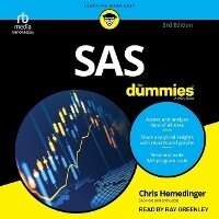 Enlarge image Cover: SAS for Dummies, 3rd Edition - Tantor Audio