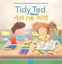 Enlarge image Cover: Tidy Ted Meets Jess the Mess - Clavis Publishing