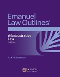 Bild: Emanuel Law Outlines for Administrative Law - Aspen Publishing