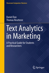 Abbildung von: Text Analytics in Marketing - Springer