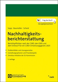 Abbildung von: Nachhaltigkeitsberichterstattung - NWB