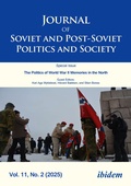 Cover: Journal of Soviet and Post-Soviet Politics and Society - ibidem