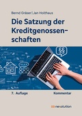 Cover: Die Satzung der Kreditgenossenschaften - DG Nexolution