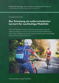 Cover: Der Schulweg als au&szlig;erschulischer Lernort f&uuml;r nachhaltige Mobilit&auml;t - Universit&auml;tsverlag Potsdam
