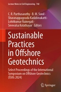 Cover: Sustainable Practices in Offshore Geotechnics - Springer