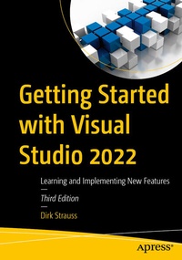 Enlarge image Cover: Getting Started with Visual Studio 2022 - APress