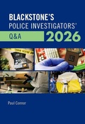 Bild: Blackstone's Police Investigators' Q&A 2026 - Oxford University Press