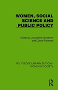 Cover: Women, Social Science and Public Policy - Routledge