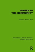 Cover: Women in the Community - Routledge