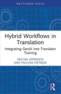 Cover: Hybrid Workflows in Translation - Taylor & Francis Group