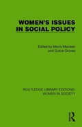 Cover: Women's Issues in Social Policy - Routledge