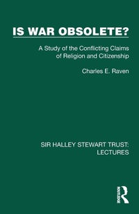 Enlarge image Cover: Is War Obsolete? - Routledge