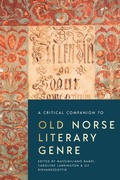 Cover: A Critical Companion to Old Norse Literary Genre - D.S. Brewer