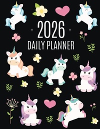 Abbildung von: Unicorn Daily Planner 2026 - Semsoli