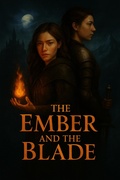 Cover: The Ember and the Blade (Fire and Metal, #1) - Daemona