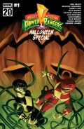 Cover: Mighty Morphin Power Rangers Halloween Special #1 - Boom Entertainment